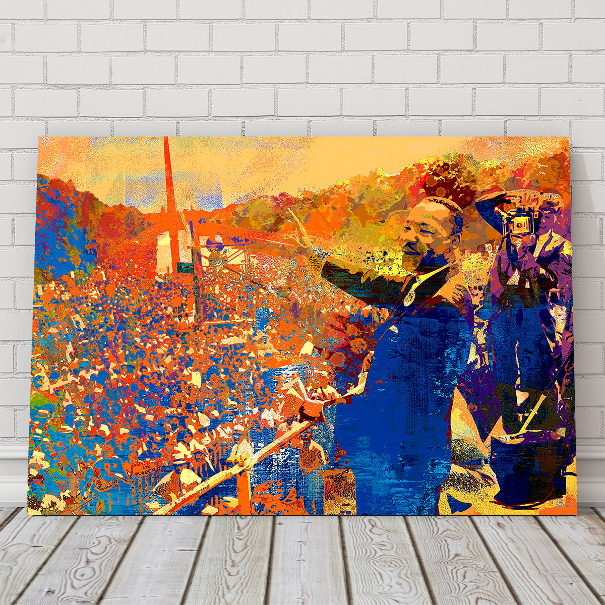Inspiring 'I Have a Dream' Wall Art by Stephen Chambers