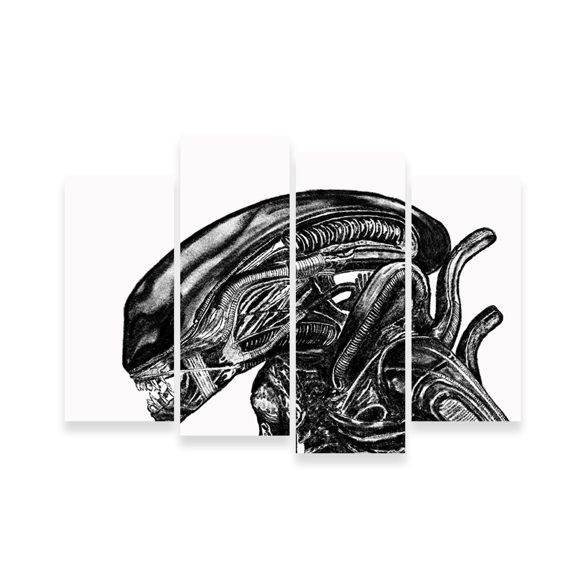 Stunning Alien Wall Art by JPS Darko Art