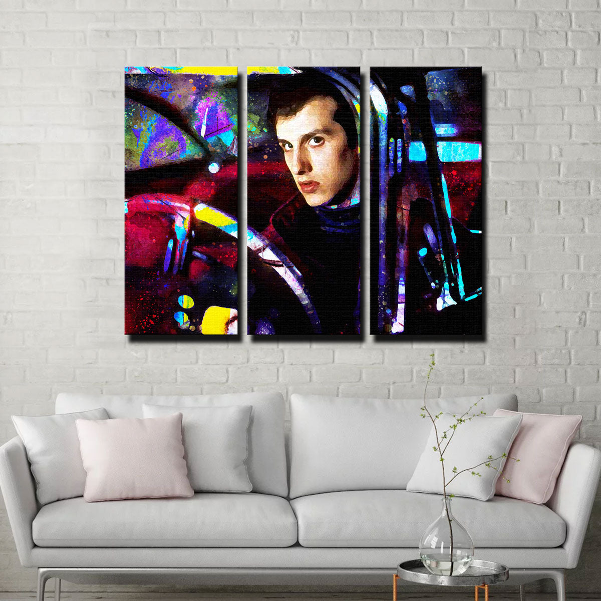 Arnie and Christine Stunning Wall Art with Sustainable Pine Frames