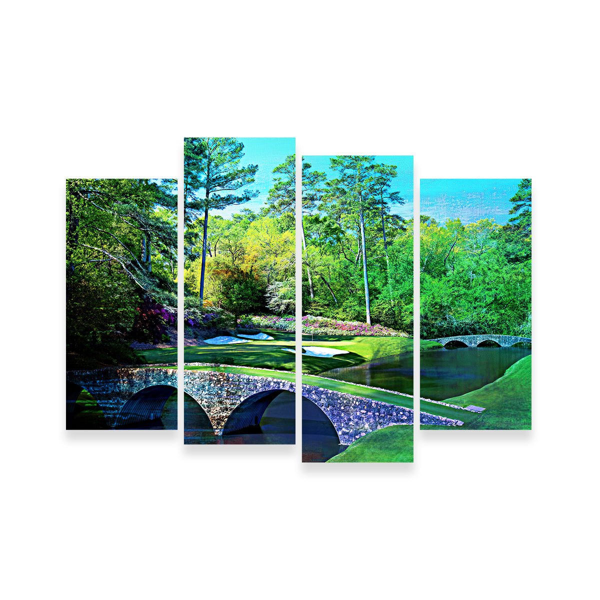 Exquisite Augusta National Canvas Prints - Sustainable and Museum-Quality