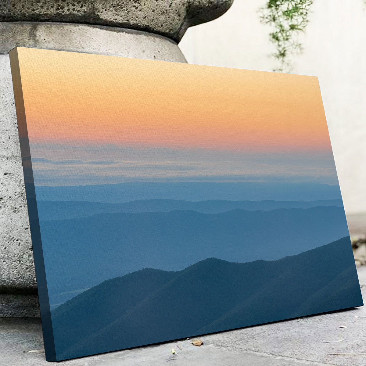 Stunning Shenandoah Sunset Wall Art by Dennis Maida