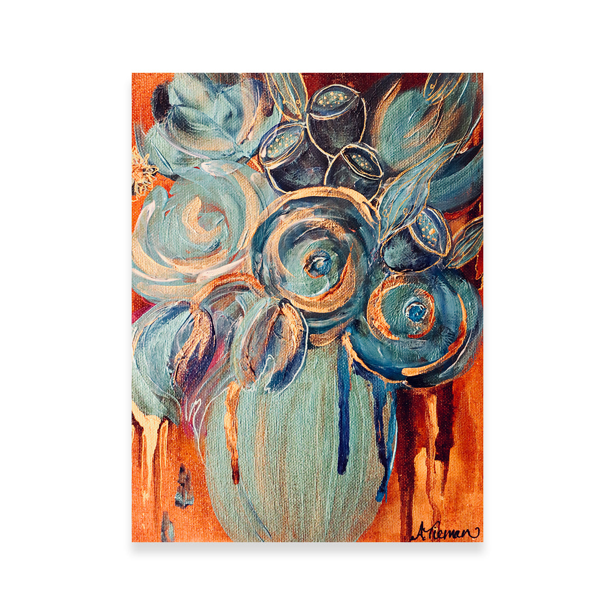Stunning Caribbean Blooms Wall Art by Amy Tieman