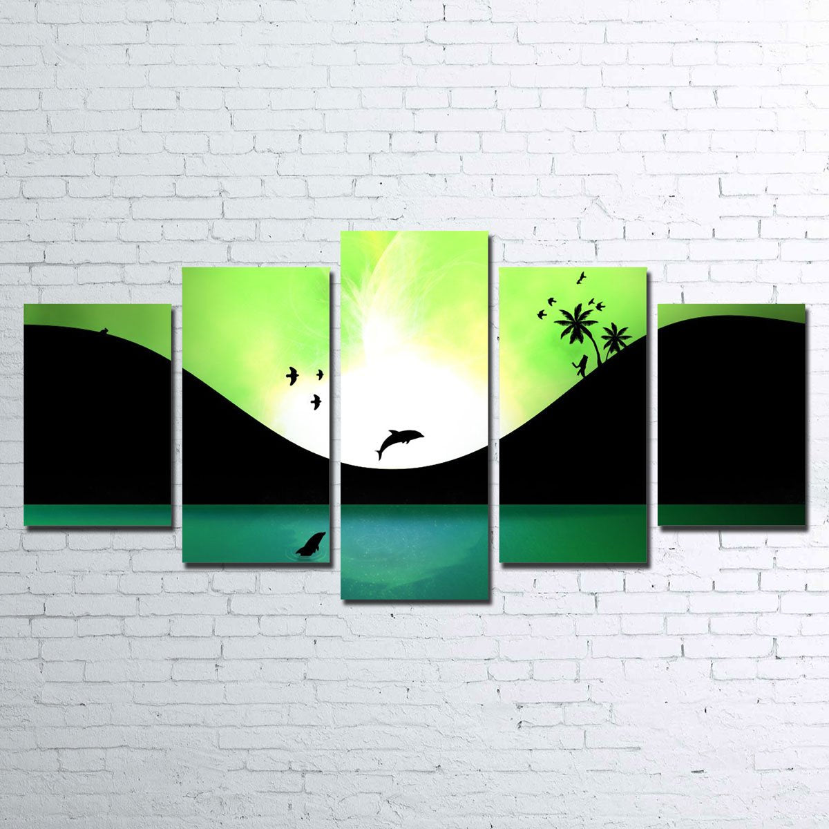 Stunning Neon Sunset Wall Art for Striking Home Decor