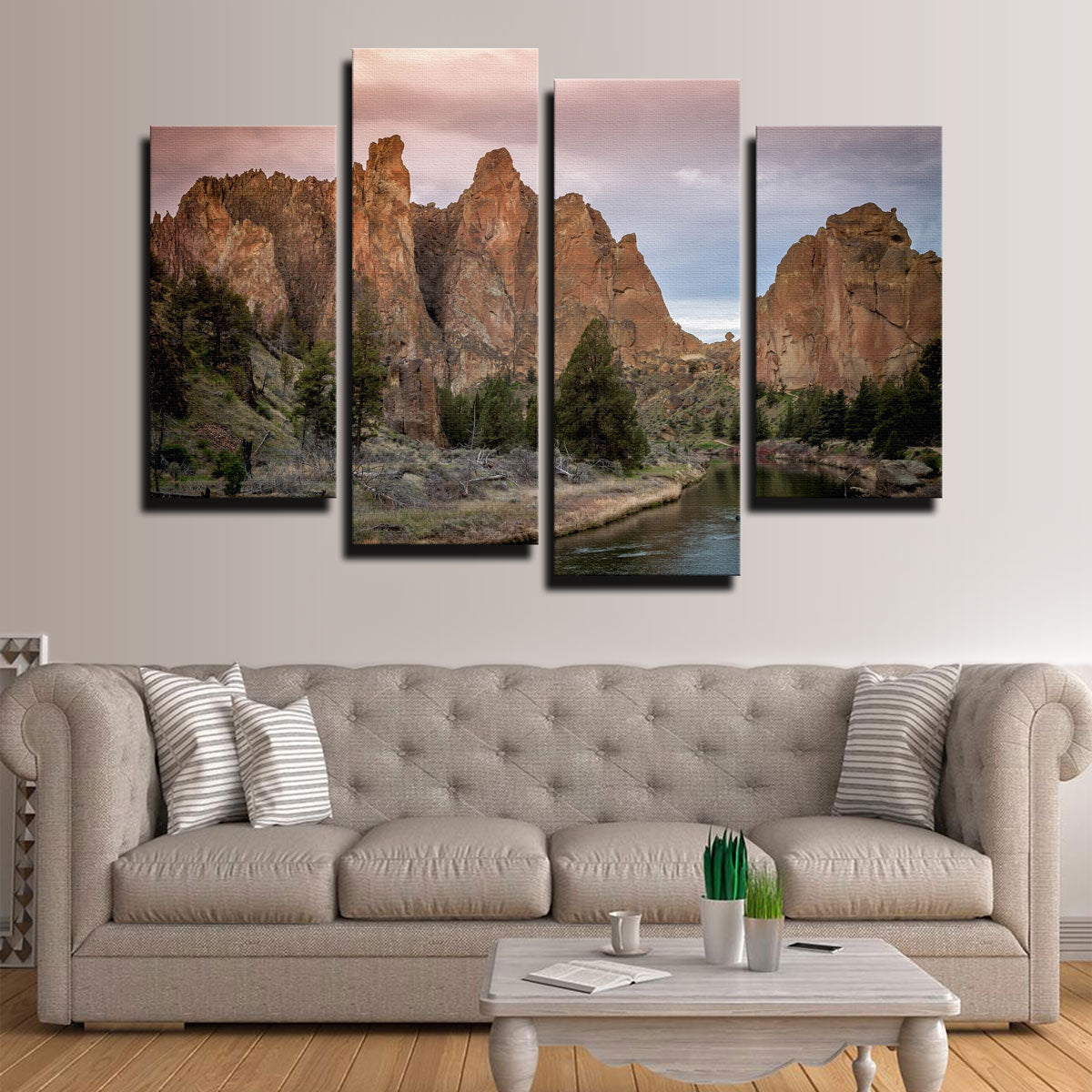 Stunning Smith Rock State Park Wall Art - Museum Quality Canvas Prints