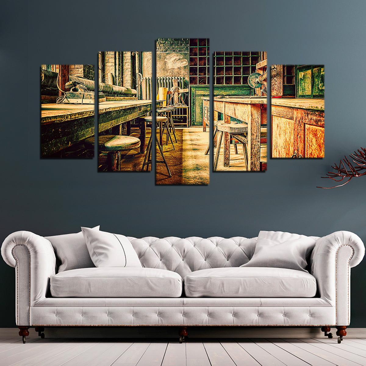 Stunning Olde Workshop Wall Art by Denise Dundon