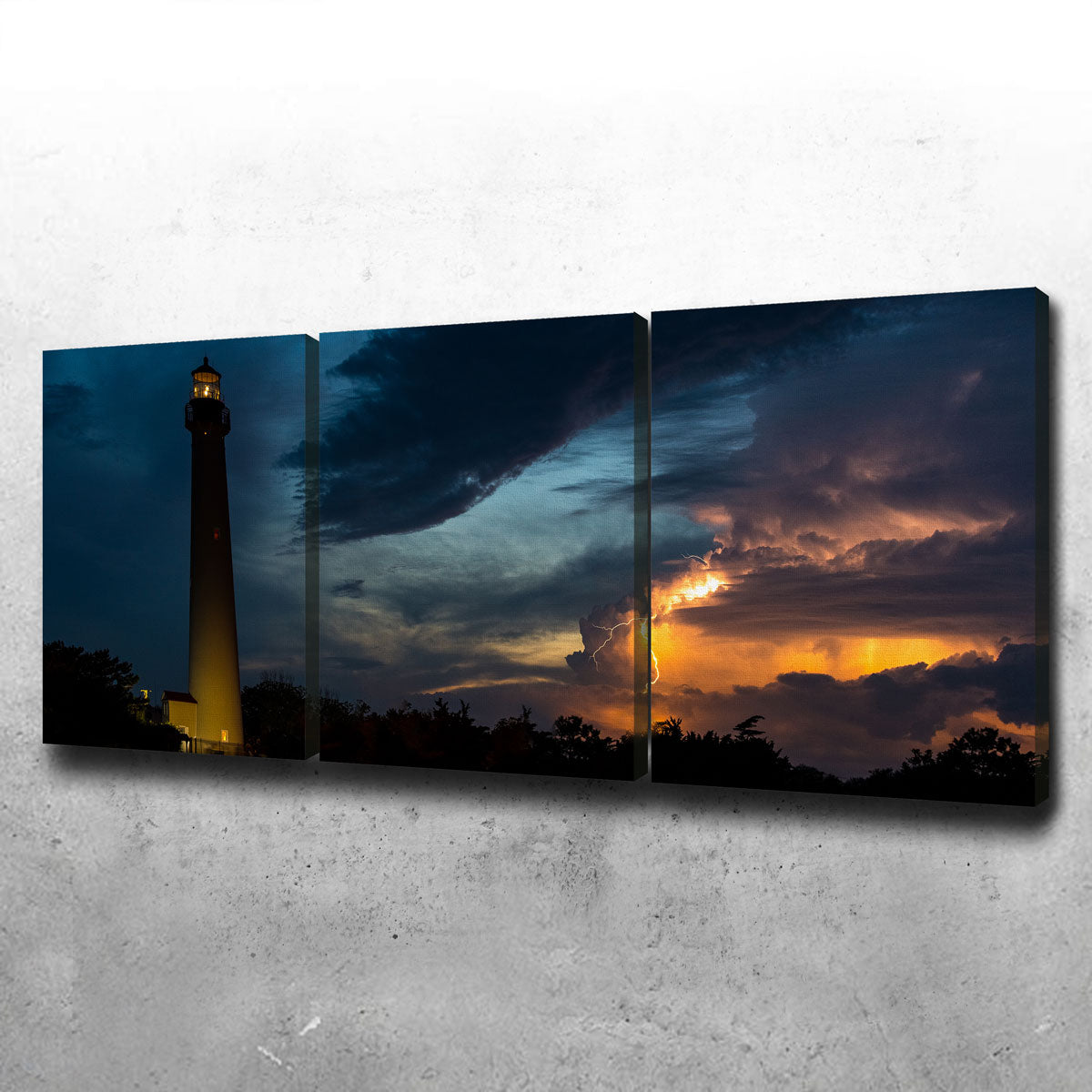 Stunning Cape May Lighthouse Wall Art by Dennis Maida