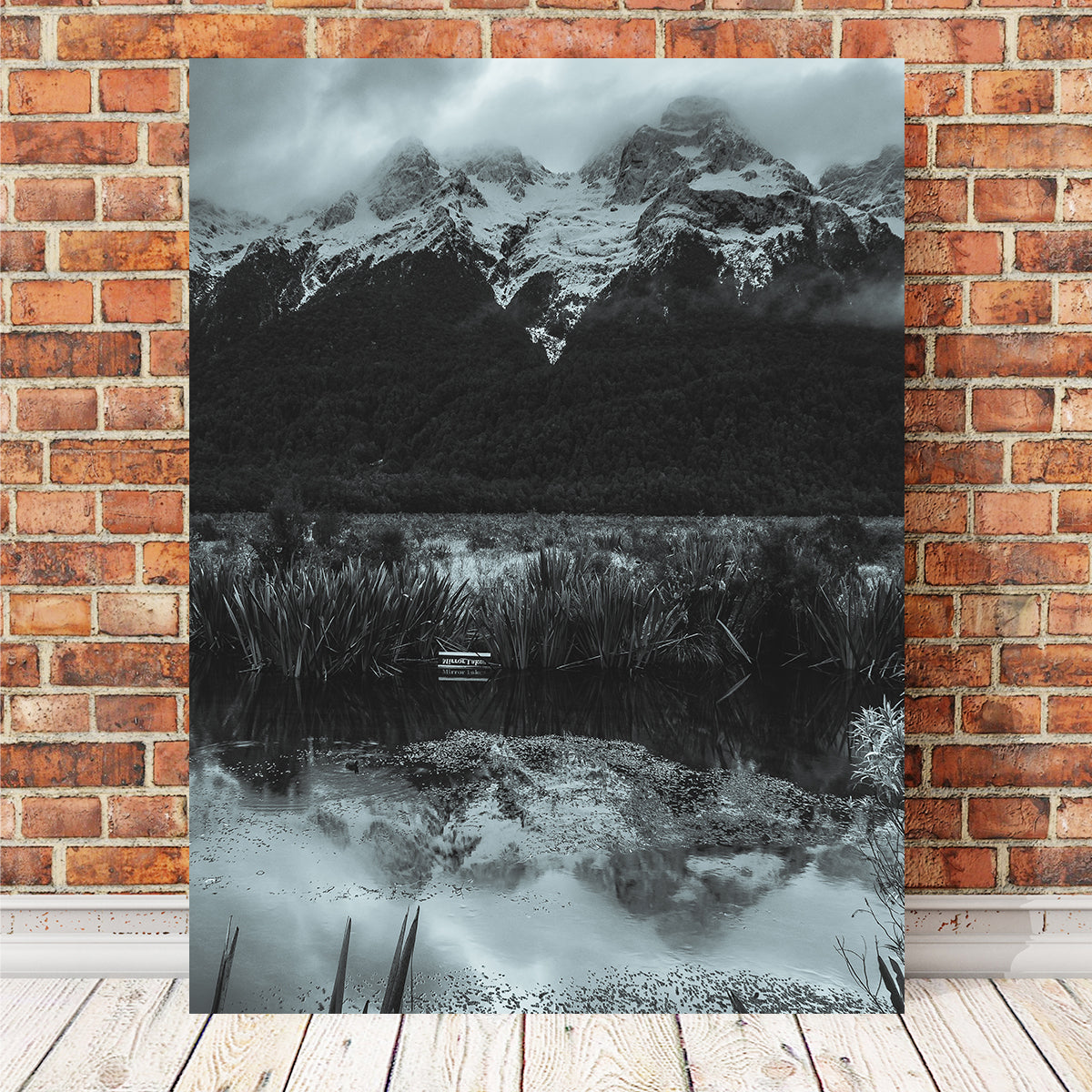 Stunning Mirror Lakes Wall Art by Mike Cotton