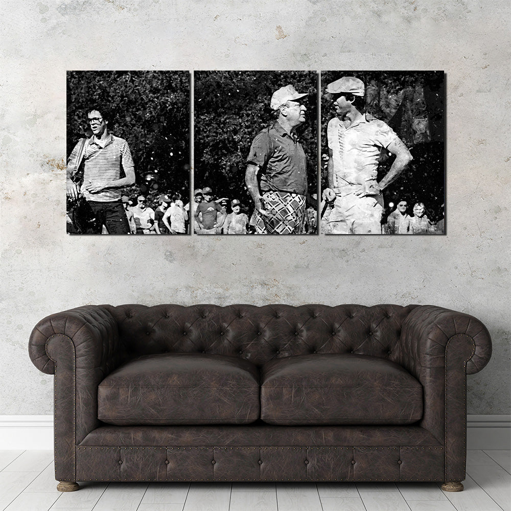 Al & Ty Caddyshack Stunning Grayscale Wall Art for Decor Enthusiasts