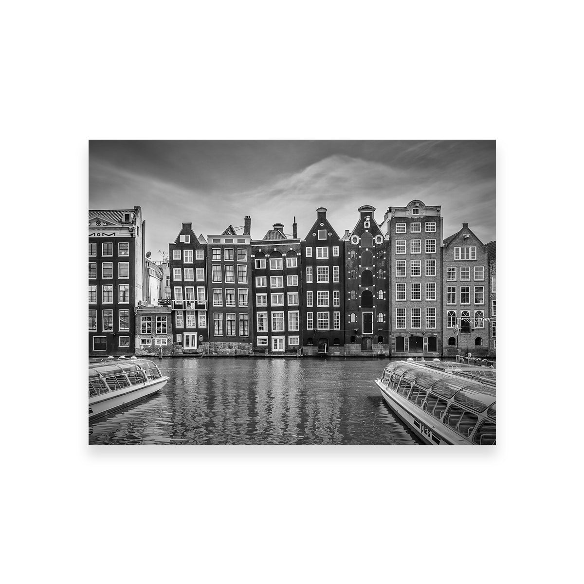Stunning Amsterdam Damrak Wall Art by Melanie Viola
