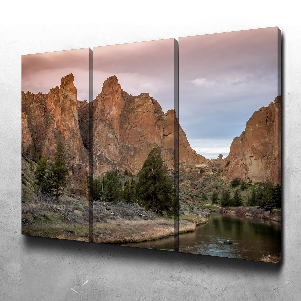 Stunning Smith Rock State Park Wall Art - Museum Quality Canvas Prints