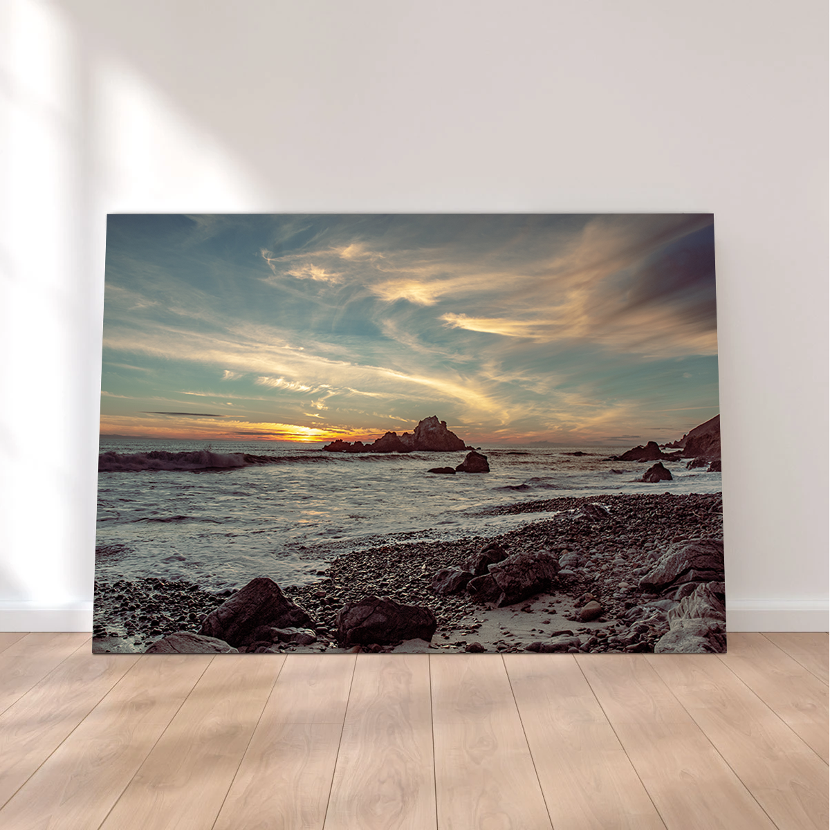 Stunning Pfieffer Beach Sunset Wall Art by Kyle Sherry