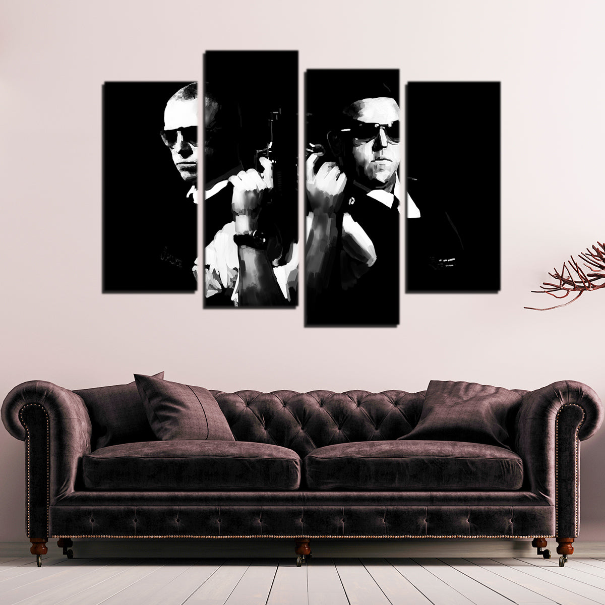 Stunning Hot Fuzz Wall Art by Andy Brackpool