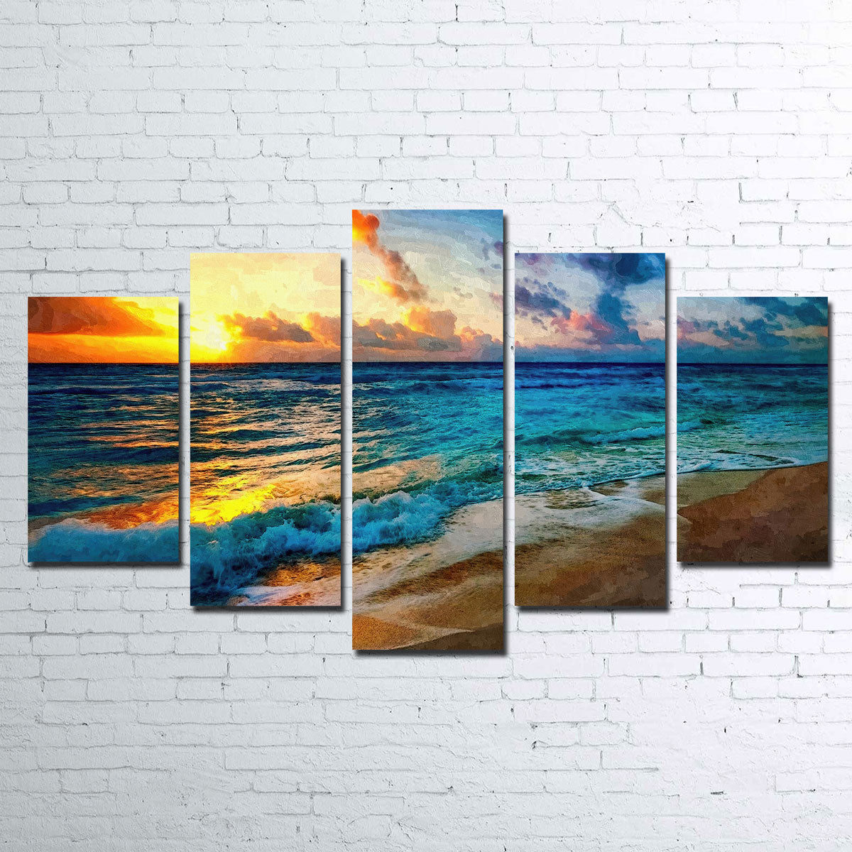 Stunning Between Sea And Sky Wall Art by Denise Dundon