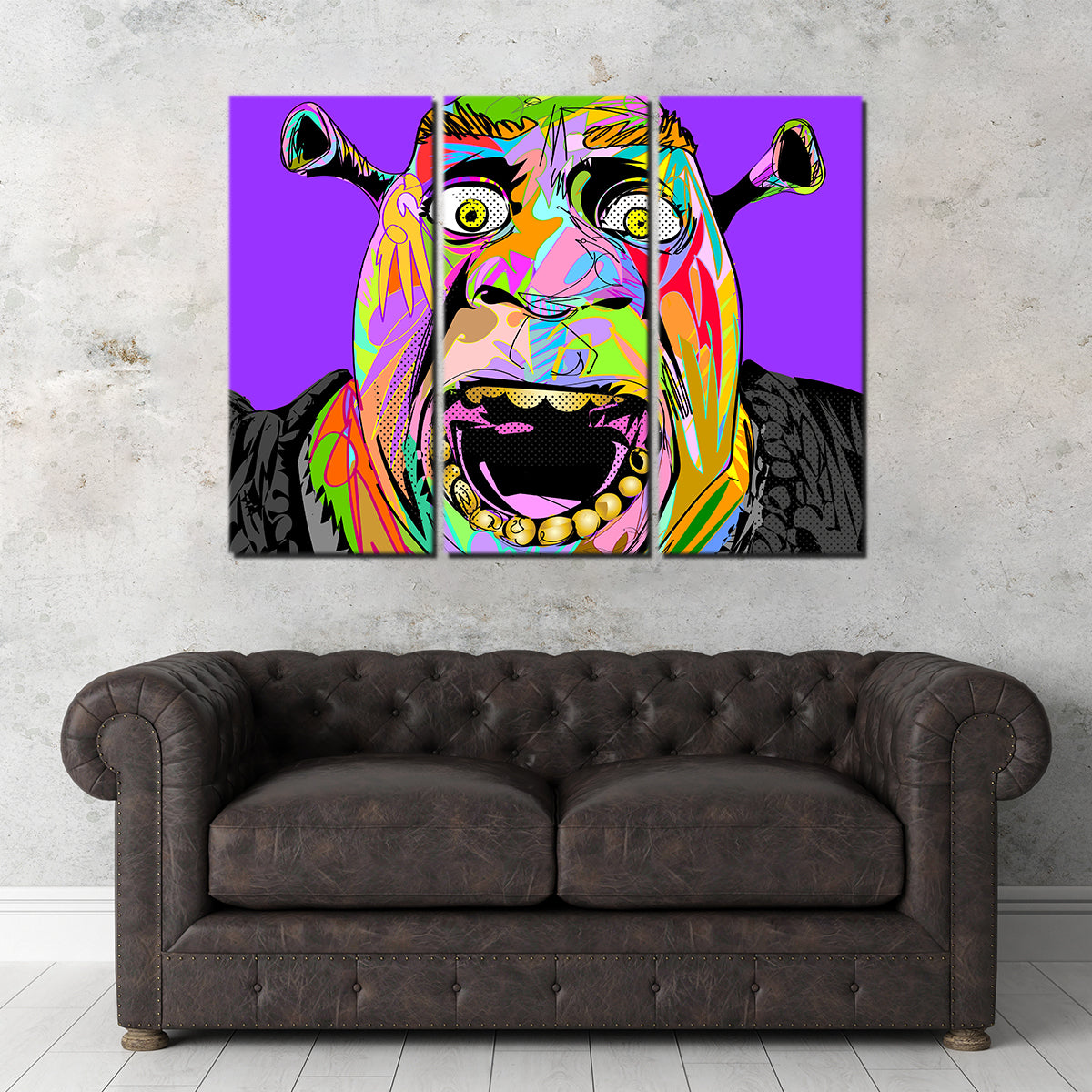 Eye - catching Shrek Wall Art for Your Home Decor