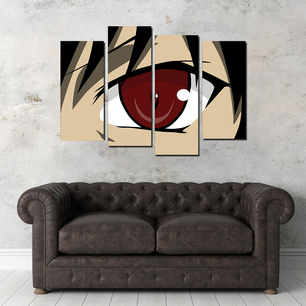 Stunning Anime Eye Canvas Prints with Premium Features