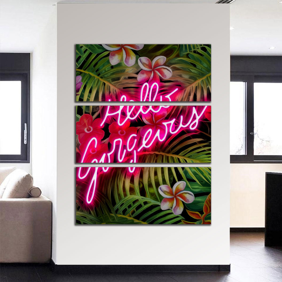Stunning Hello Gorgeous Wall Art by Frank Amoruso