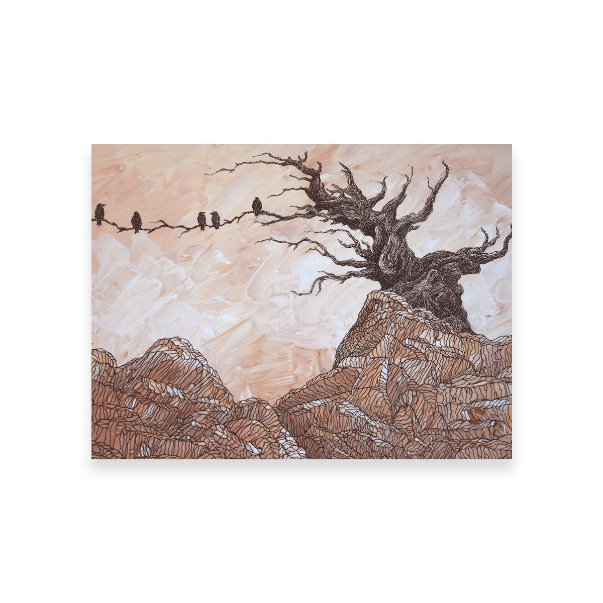 Enchanting Silence Of The Ravens Wall Art - Stunning Decor Piece