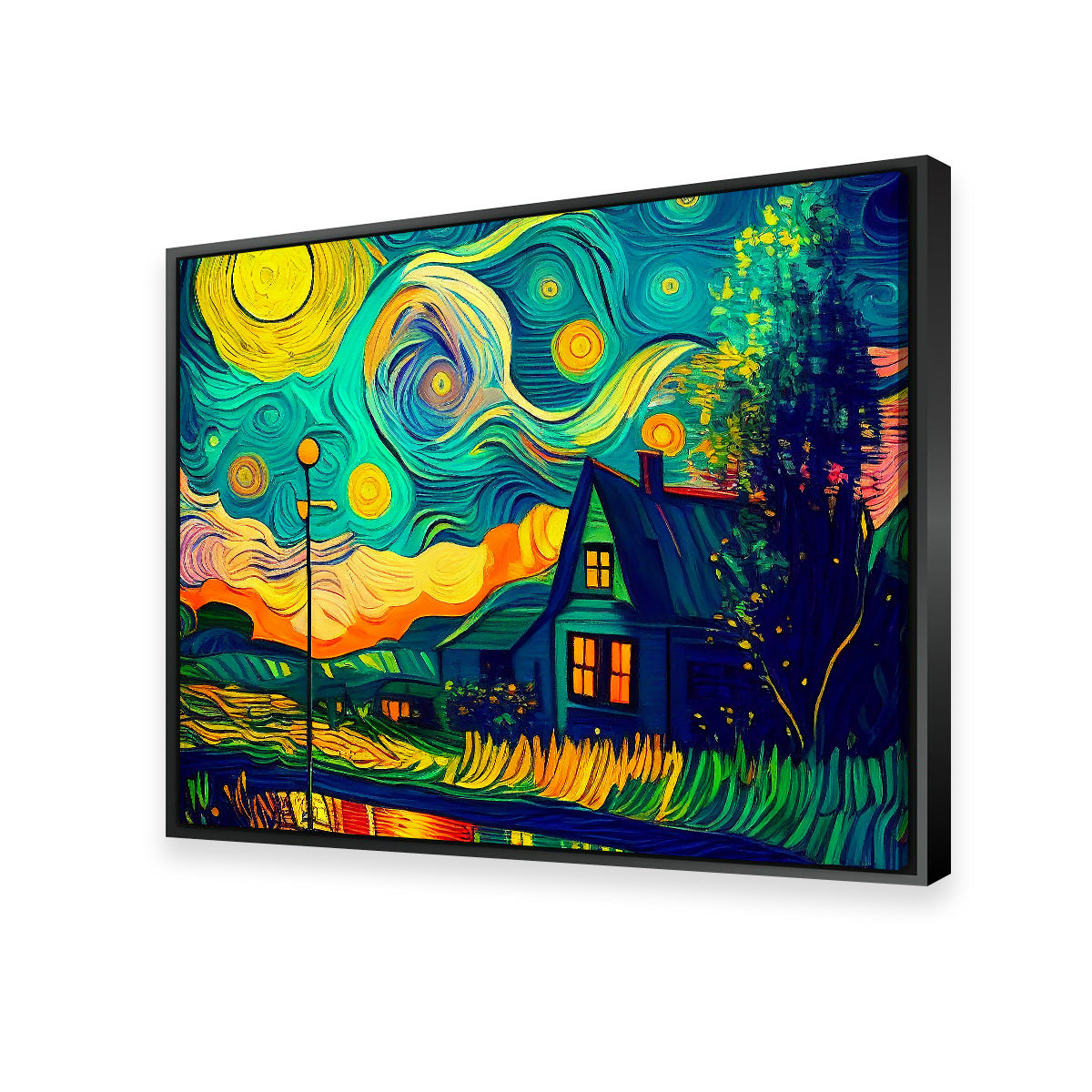 Charming Home Sweet Home Wall Art by Jennifer Hotai