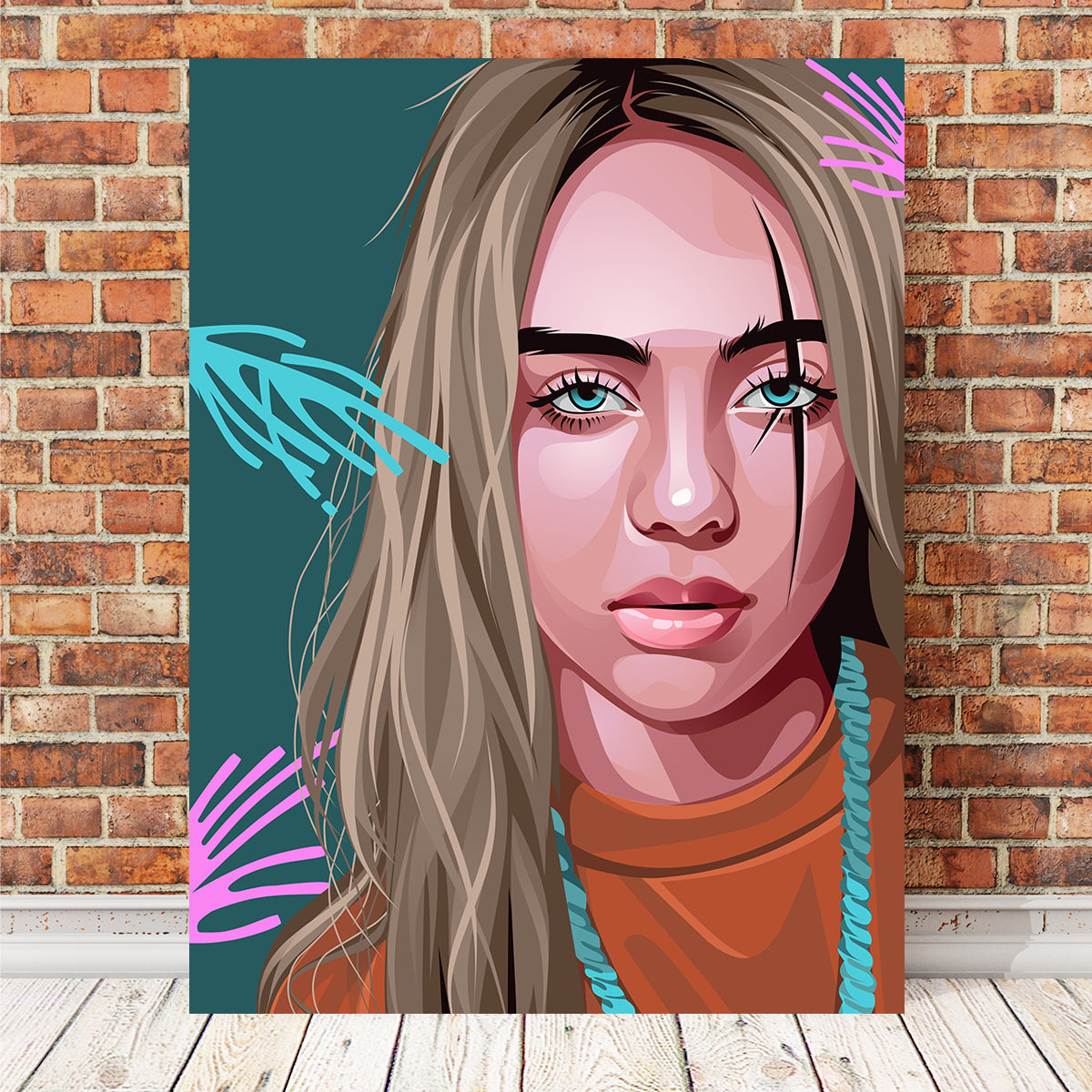 Billie Eilish Premium Wall Art - Ideal for Fans