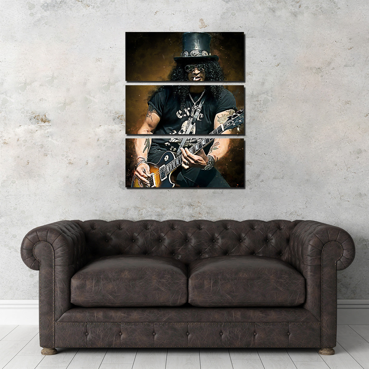 Stunning Slash Paint - Handmade Artistic Canvas Prints