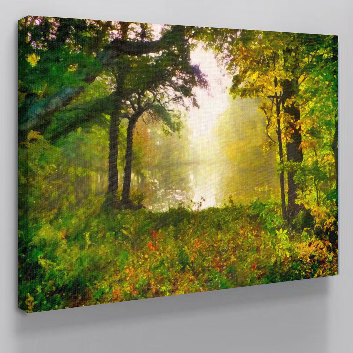Enchanting Misty Morning Wall Art by Denise Dundon