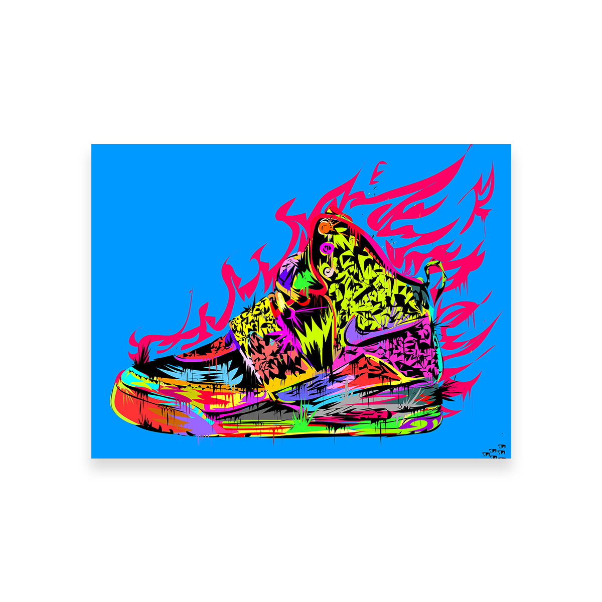 Stylish Air Yeezy Inspired Wall Art for Your Home Decor
