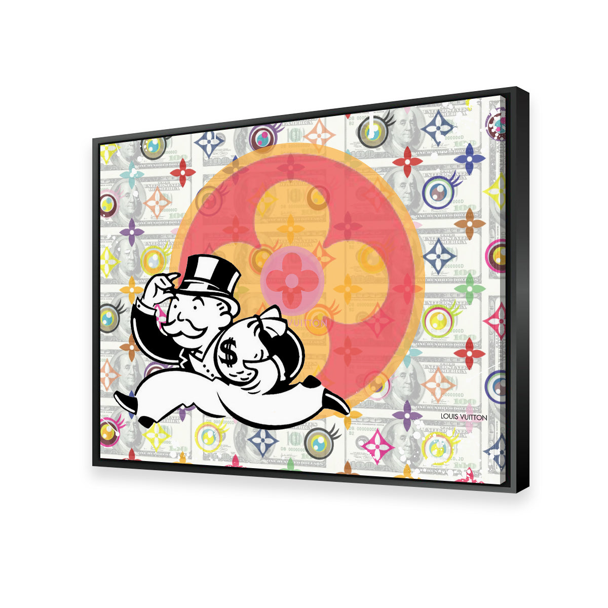 Unique Money Bag Boy Wall Art by TJ - Ideal for Home Decor