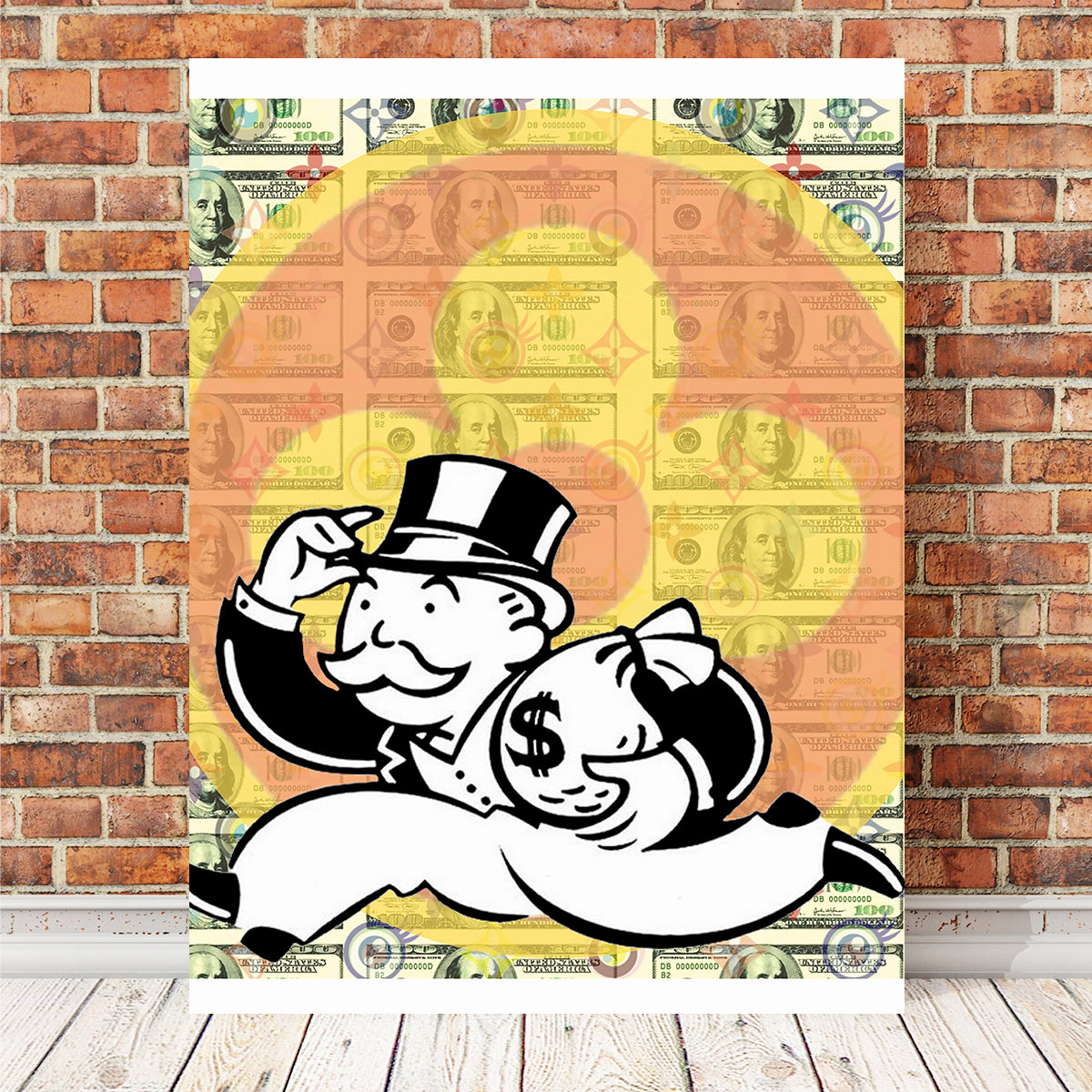 Stunning Bag Boy Wall Art by TJ
