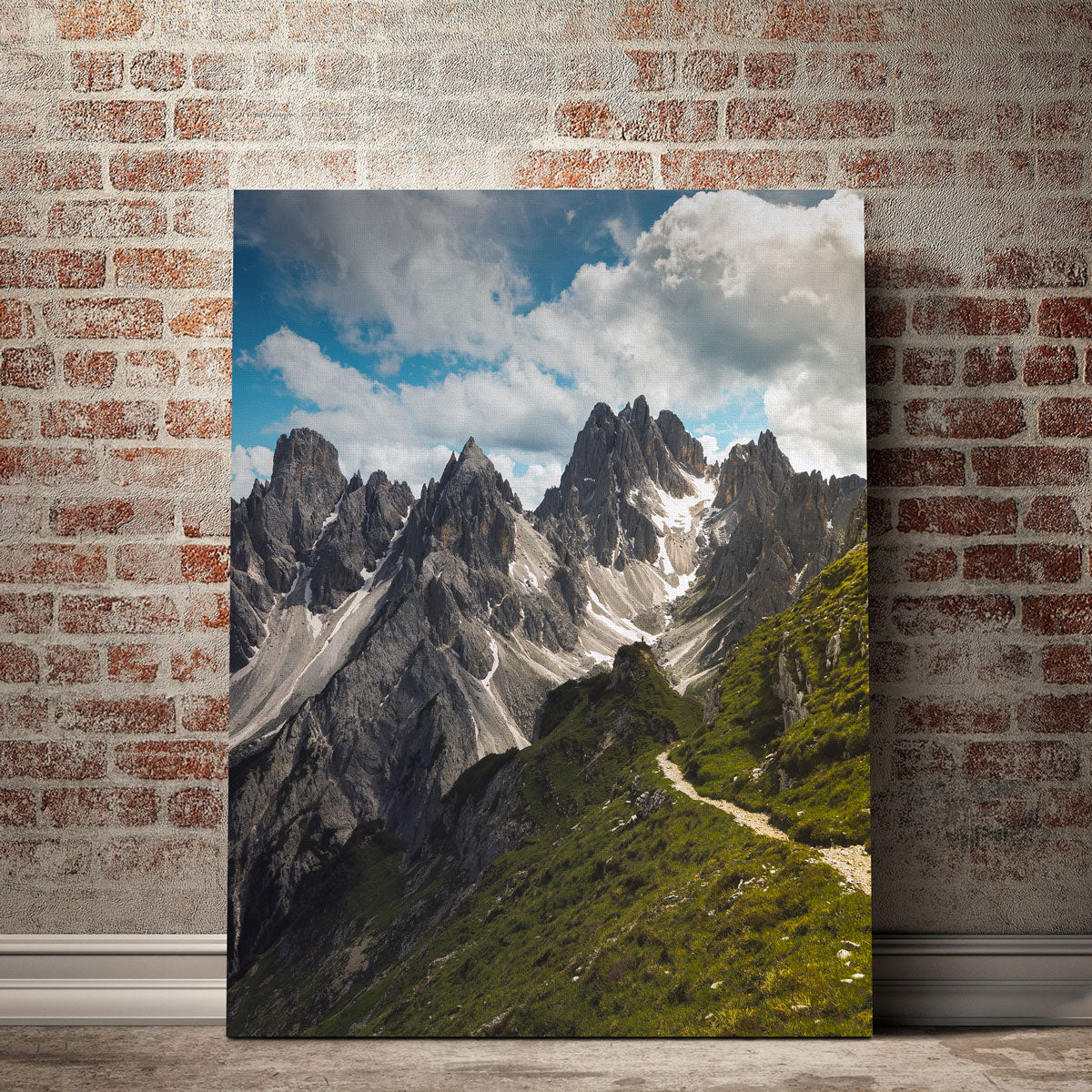 Exquisite Cadini di Misurina III Wall Art by Enzo Romano