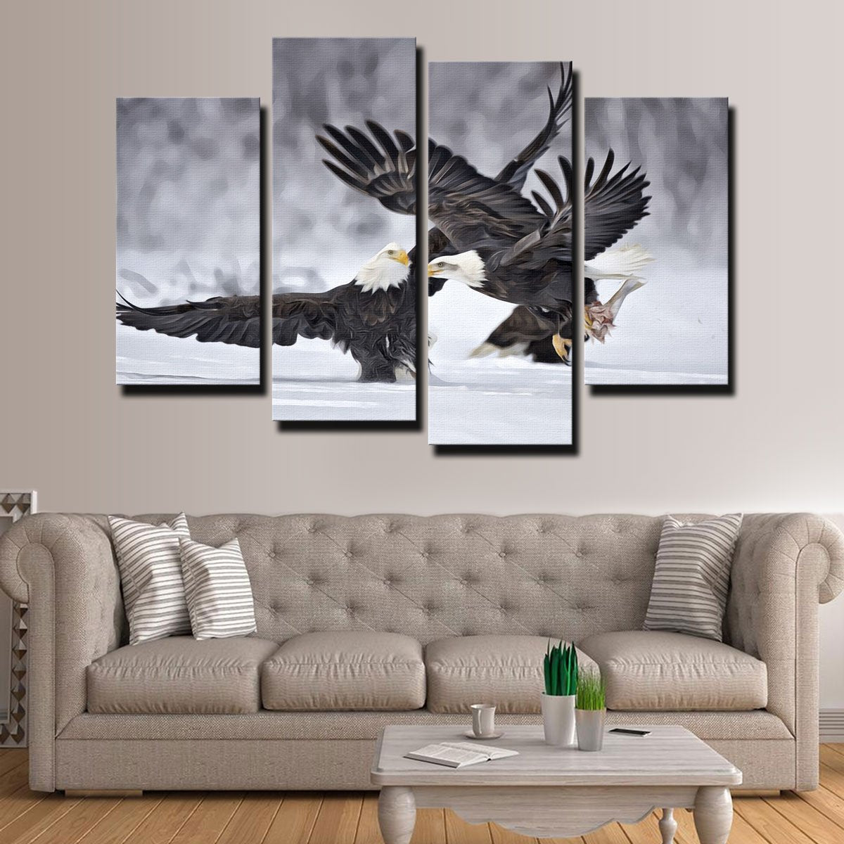 Stunning Bald Eagles Wall Art for Your Home Decor