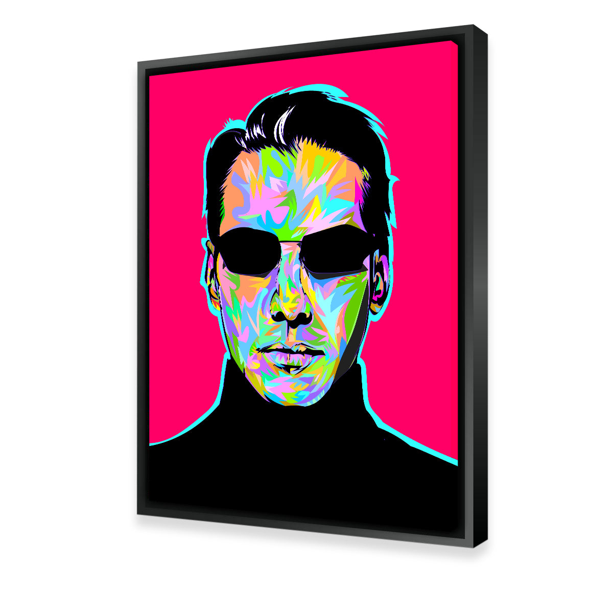 Neo Wall Art - Sustainable Kiln - Dried Pine Wood Framed Museum Quality Canvas