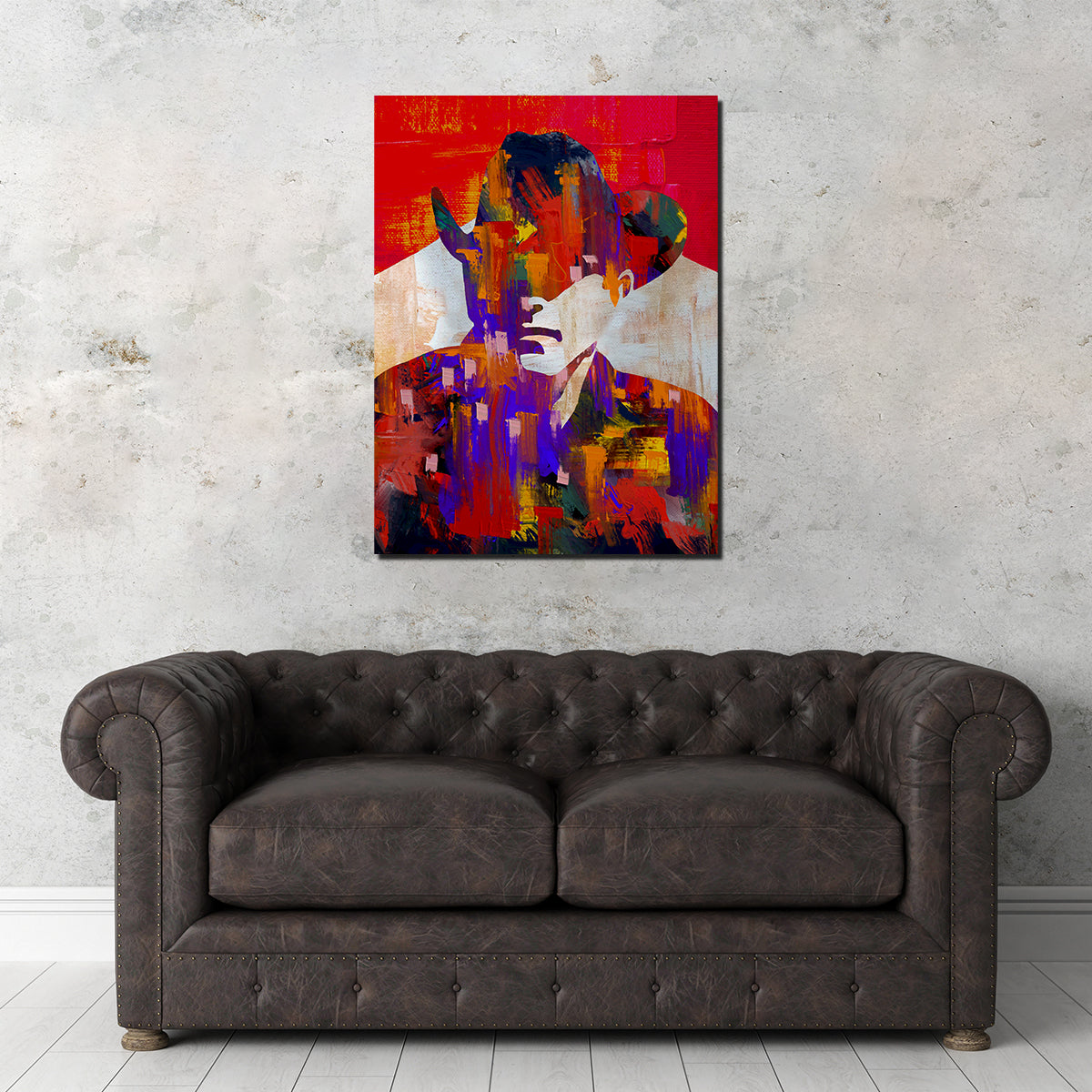 Stunning Smoker Man Wall Art by Stephen Chambers