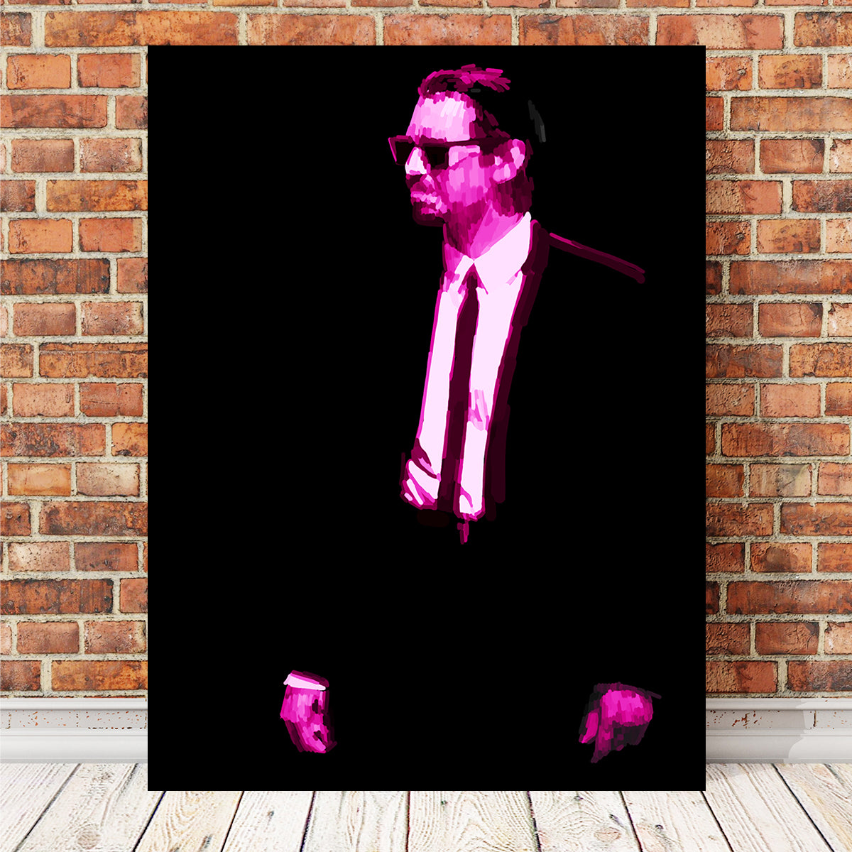 Gorgeous Pink Wall Art by Andy Brackpool