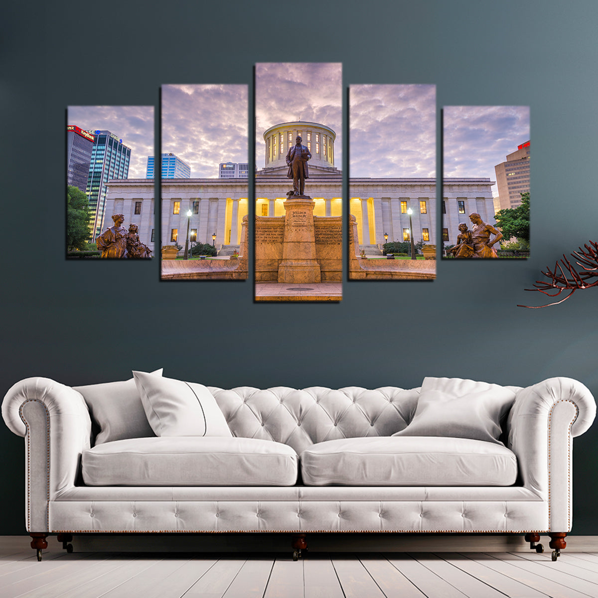 Exquisite Ohio Statehouse Wall Art for Home Decor