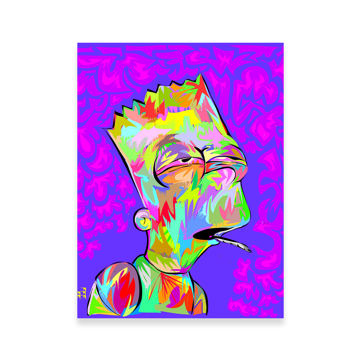 Exquisite Bart High Wall Art - Ideal for Home Decor
