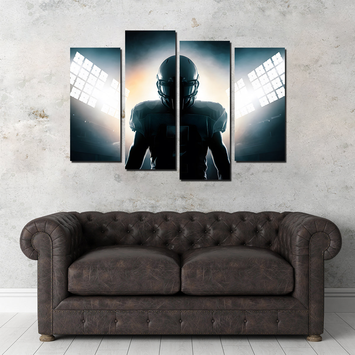 In the Zone Premium Wall Art - Sustainable Kiln - Dried Pine Frame