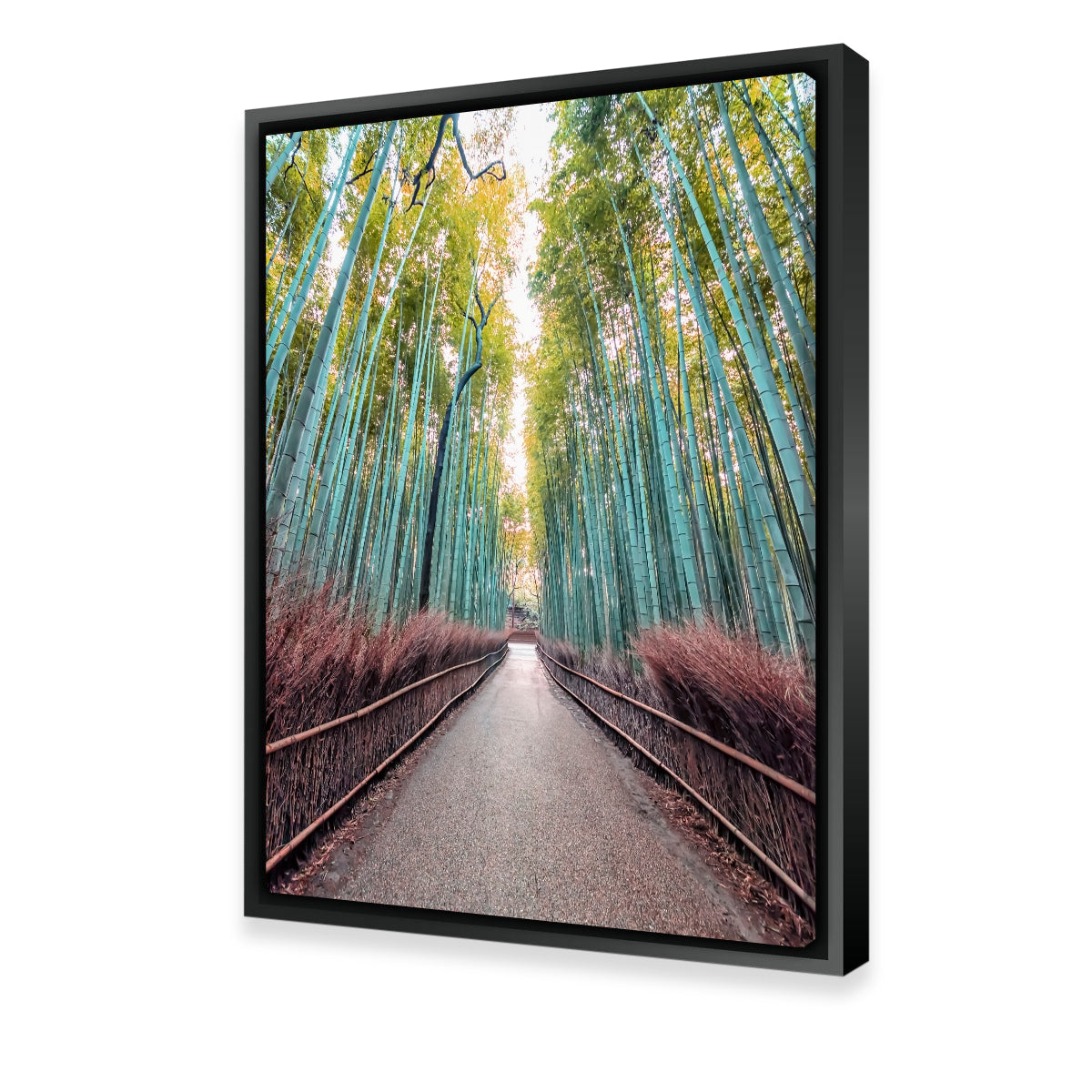 Exquisite Bamboo Alley Wall Art by Manjik Pictures