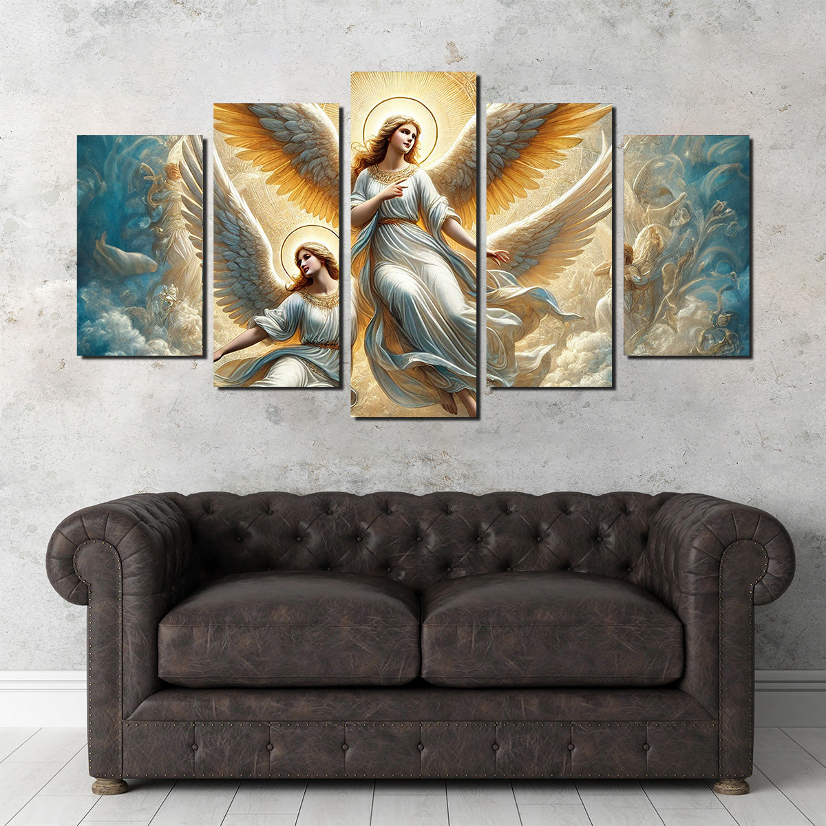 Enchanting Singing Angels Wall Art for Home Decor
