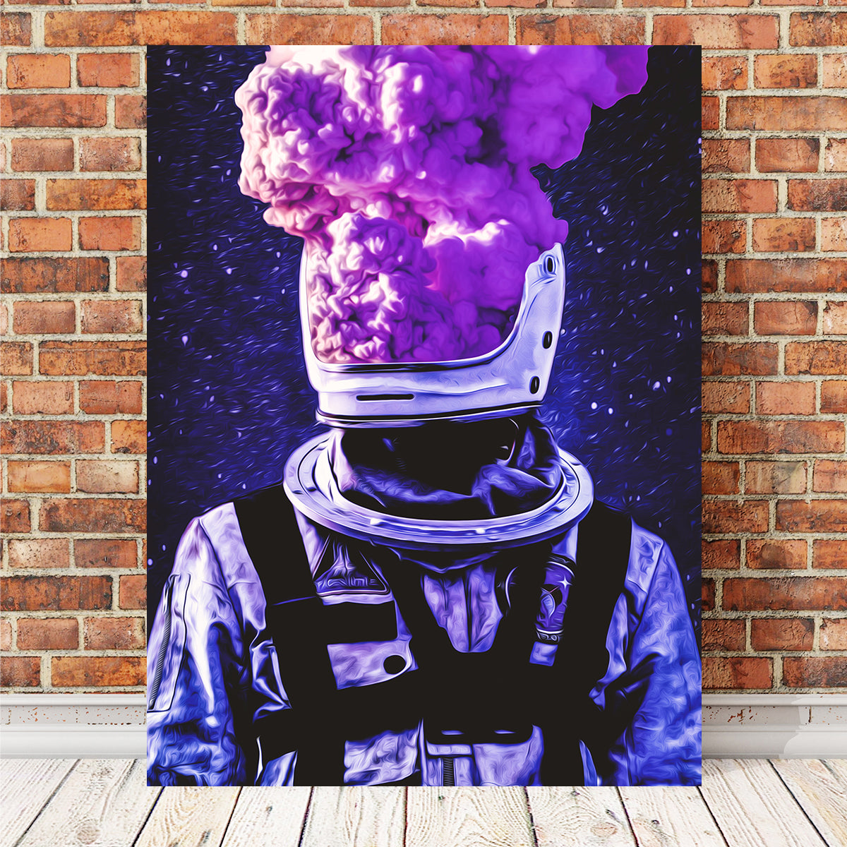 Stunning Astronaut Haze Wall Art by George Sorin