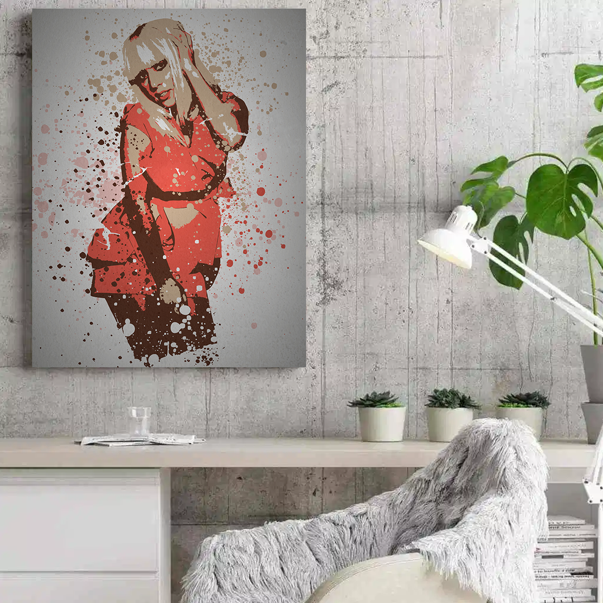 Stunning Poker Face Wall Art for Home Decor