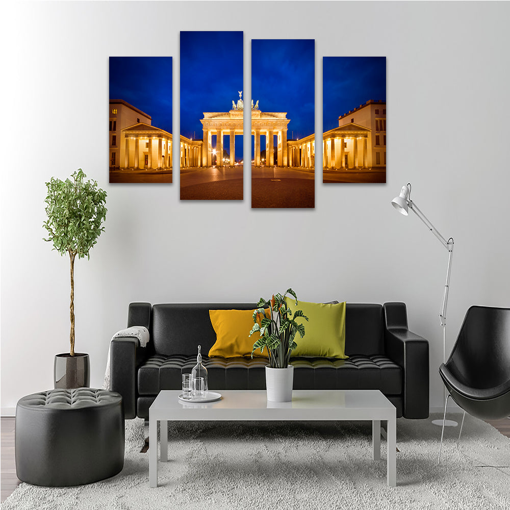 Exquisite Berlin Brandenburg Gate Wall Art by Melanie Viola