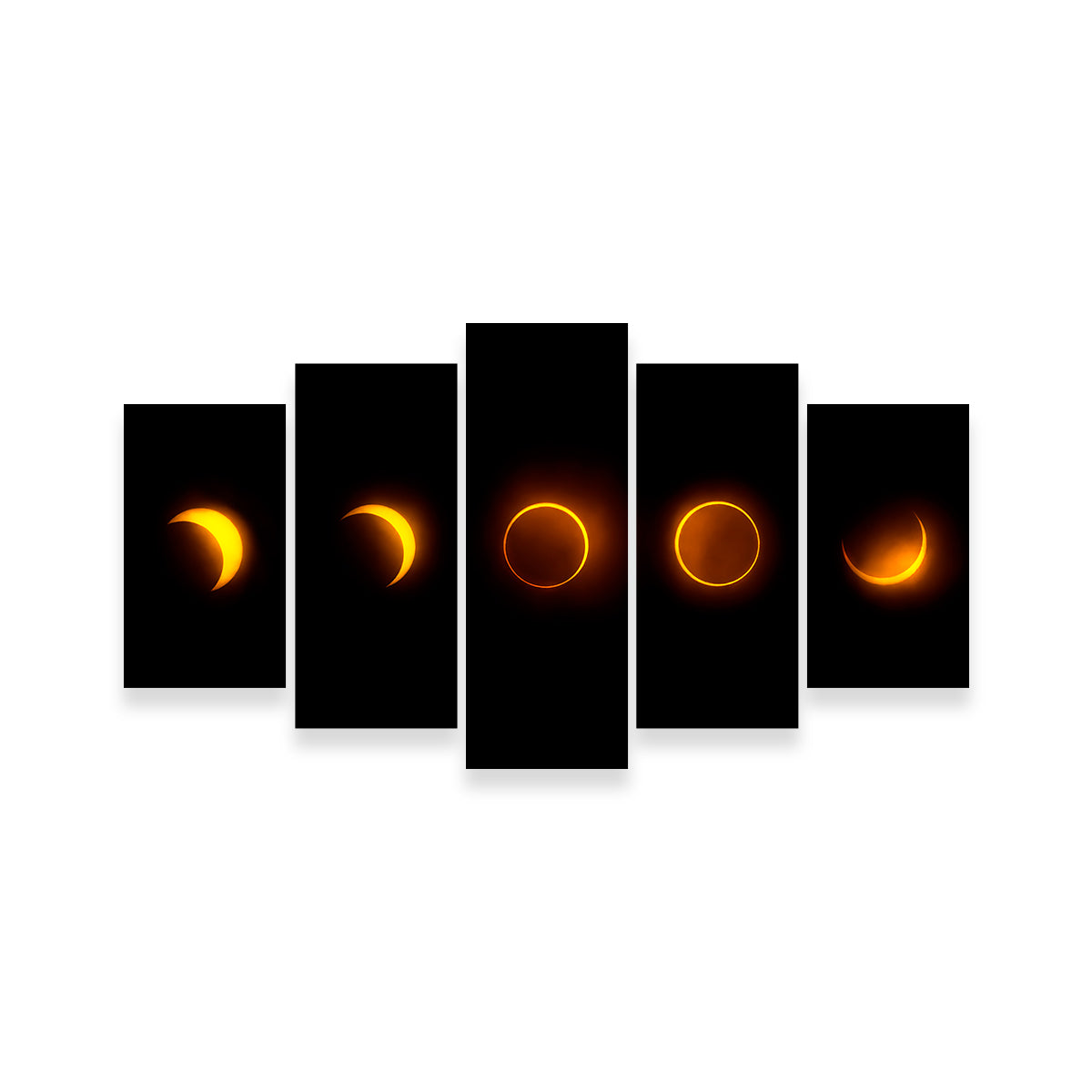 Stunning Annular Solar Eclipse - Brazil 2023 Wall Art by Sofia Leite Fonseca