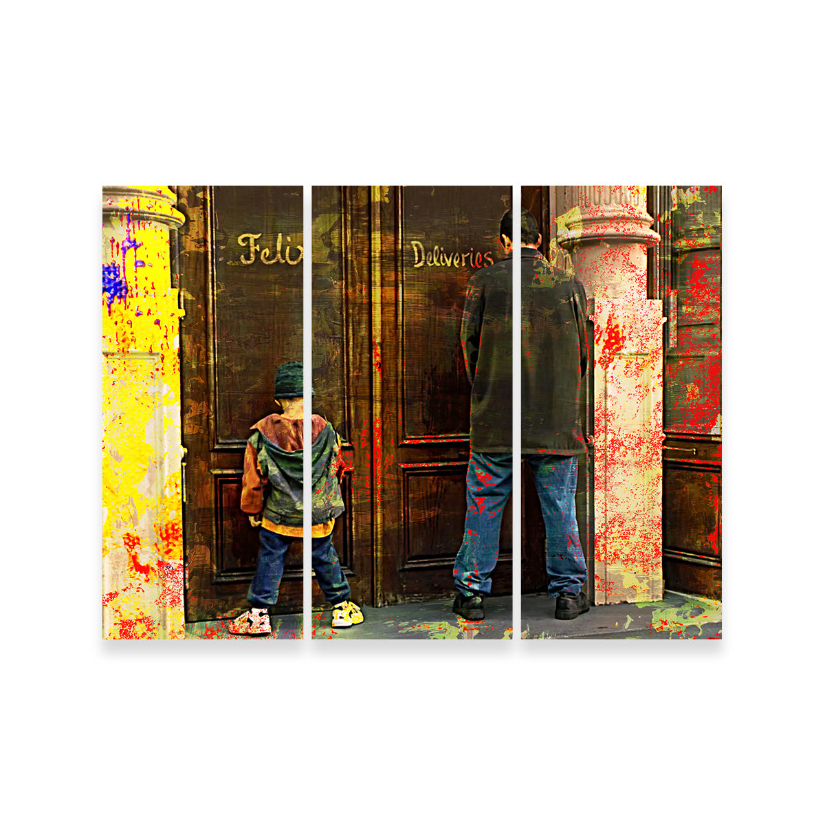 Big Daddy - Premium Kiln - Dried Pine Wood Framed Canvas Prints