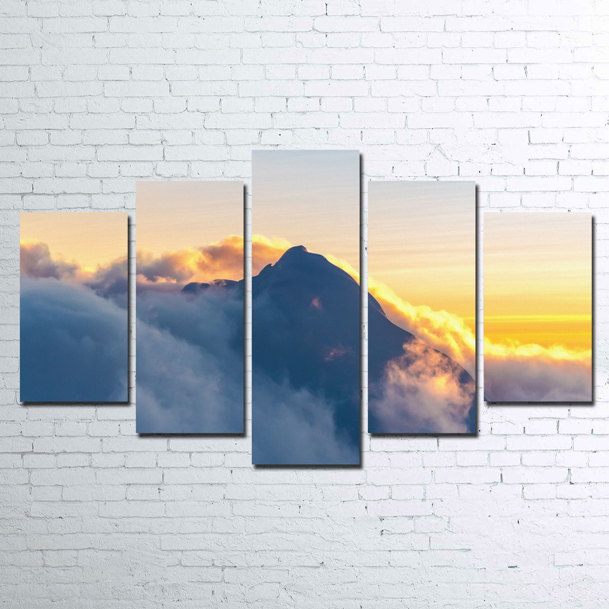 Stunning Alpine Glow Wall Art by Lucas Moore