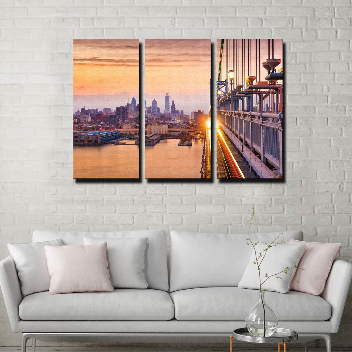 Exquisite Philadelphia Wall Art - Handmade with Sustainable Pine Wood