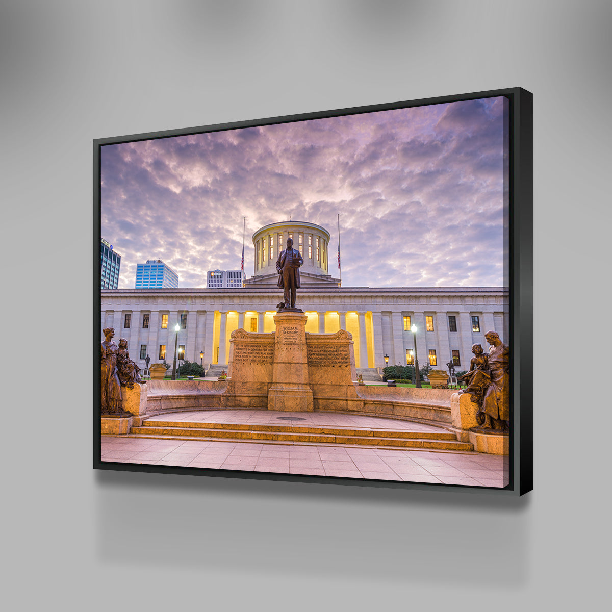 Exquisite Ohio Statehouse Wall Art for Home Decor