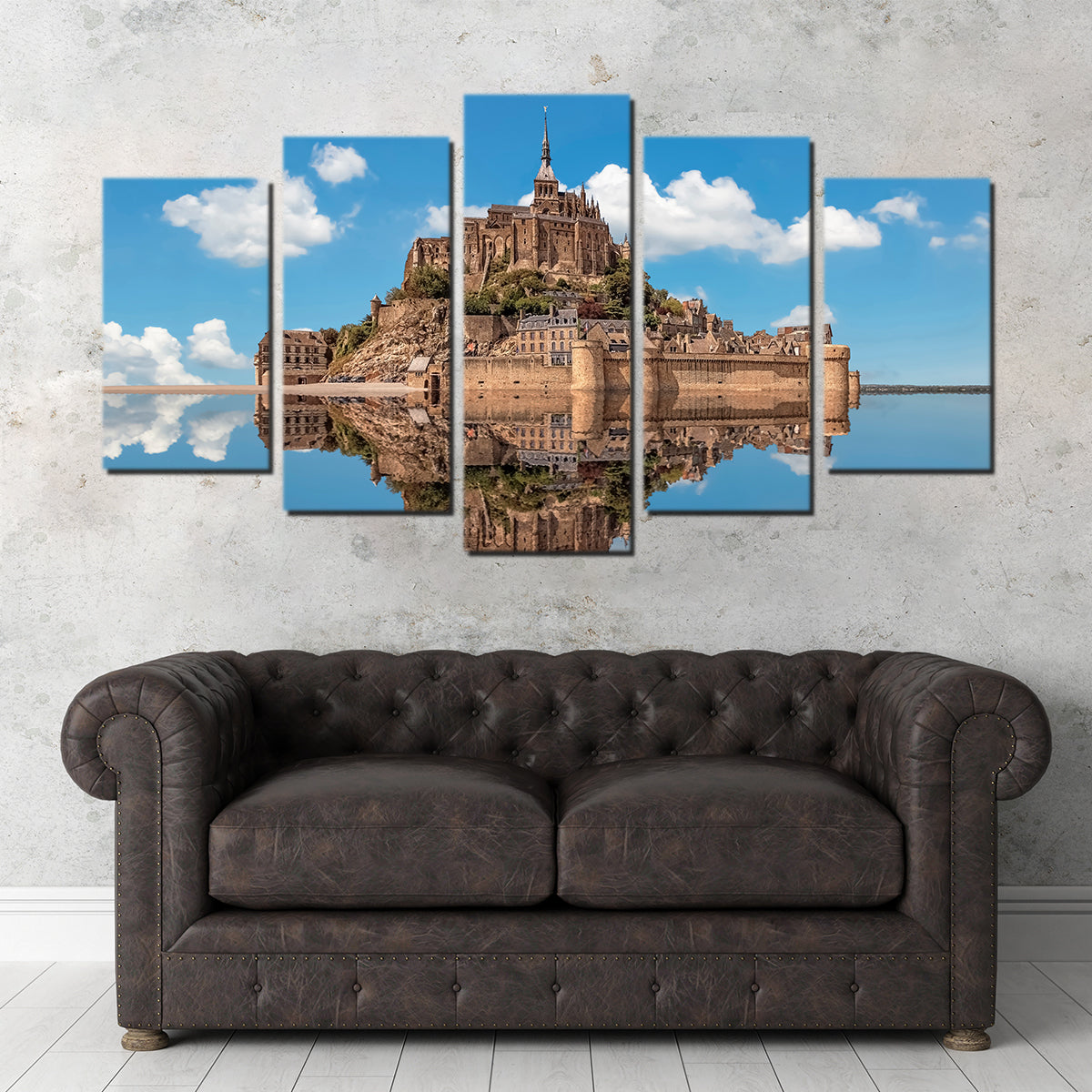 Exquisite Mont Saint Michel Wall Art by Manjik Pictures