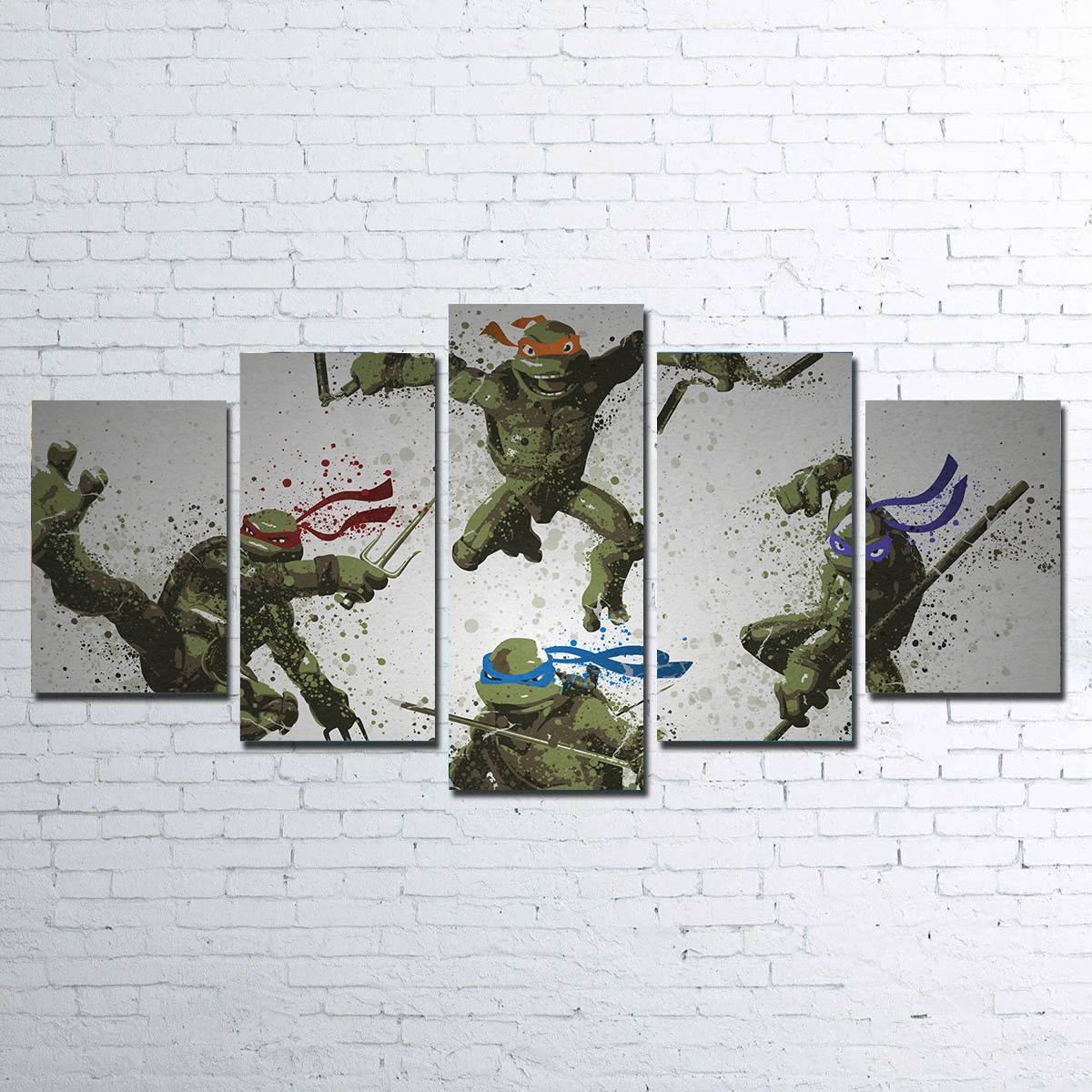 Stunning Heroes In a Half Shell Wall Art for Your Home Decor