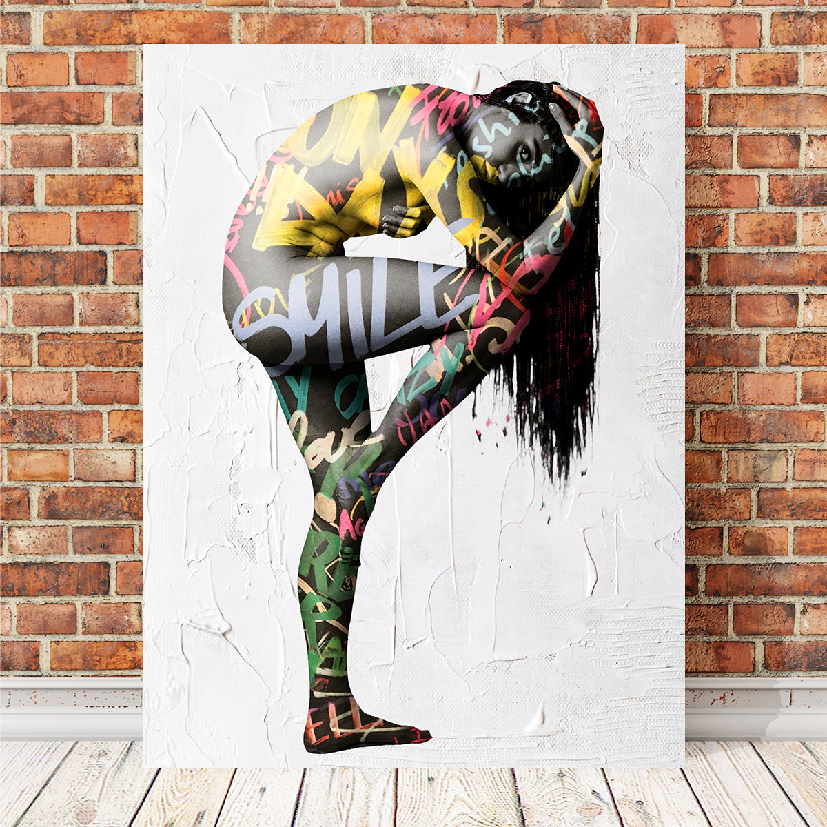 Stunning Smile Only Wall Art by Stephen Chambers