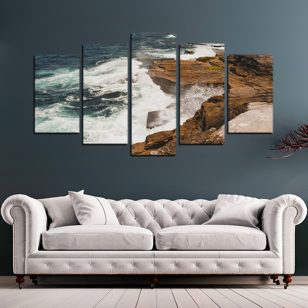 Stunning Ocean Spray Wall Art by Mike Cotton